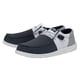 thumbnail image 4 of HeyDude Wally Tri Varsity Mocasines Slip-On para Hombre Azul Marino, 4 of 6
