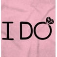 thumbnail image 2 of I Do Bridal Squad Bride Bachelorette Women's Long Sleeve T Shirt Brisco Brands S, 2 of 6