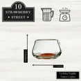 thumbnail image 3 of 10 Strawberry Street La Ruta Tequila Tasting Copita Mexican Glassware, set of 4, Orange, 3 of 8