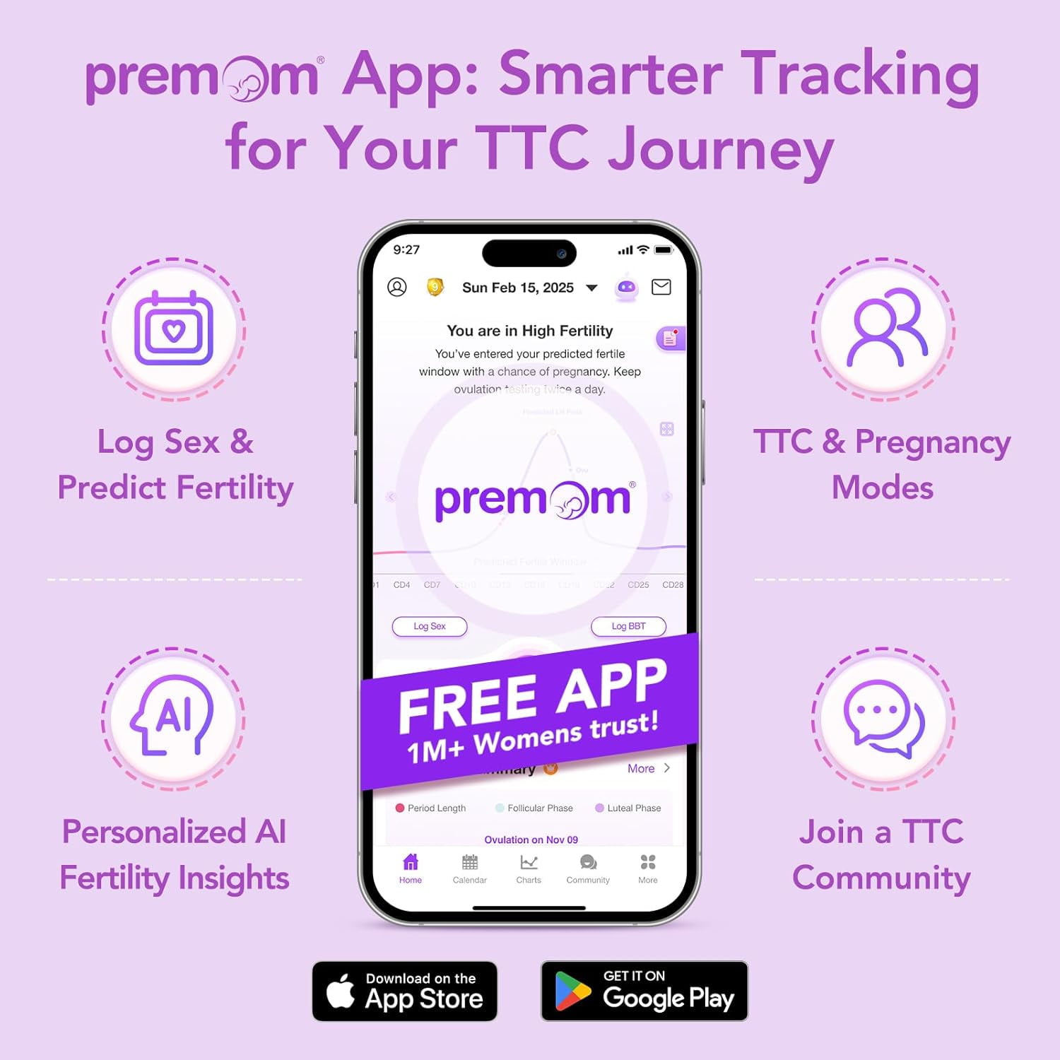 Premom Prenatal Pre & Probiotics for Women - 30 Billion CFU, 18 Diverse Strains