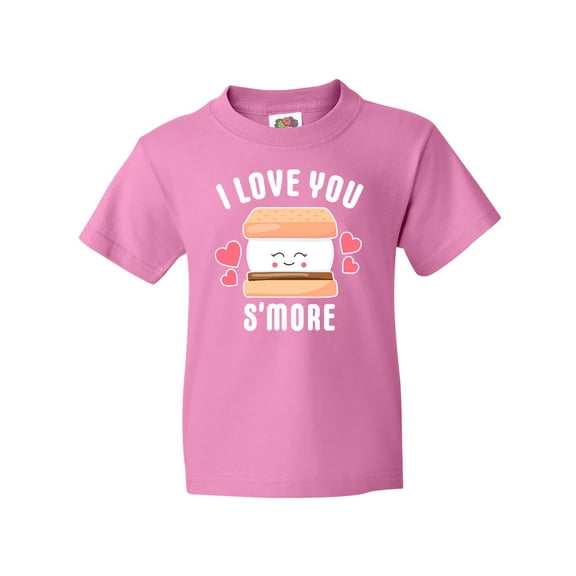 Inktastic I Love You Smore with Cute Food Valentine Youth T-Shirt
