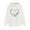 White#2, variant on Utoimkio 2025 Graphic Hoodies for Women Cute Pullover Long Sleeve Sweatshirts for Women Loose Fit Heart Printed Hooded Tops with Pockets Fall Winter Clothes