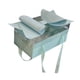 thumbnail image 1 of Caja de flores y pastel para el día de San Valentín Caja de flores Papel impreso Envoltura de regalo con Azul claro, 1 of 8