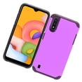 thumbnail image 5 of Case for Samsung Galaxy A52 5G Armor Dual Layer 2 in 1 Rubberized Hard Shell Shockproof TPU Hybrid Protection Slim Cover for Galaxy A52 5G by Xcell - Purple, 5 of 7