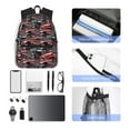 thumbnail image 6 of Fotbe Red And Blue Cars Lightweight Casual Laptop Backpack for Men and Women, Daily use Waterproof backpack, Backpack for College, 6 of 8