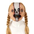 thumbnail image 1 of Máscara Creepy Doll Split Skull con coletas rubias, resina, 400 g, 1 of 3