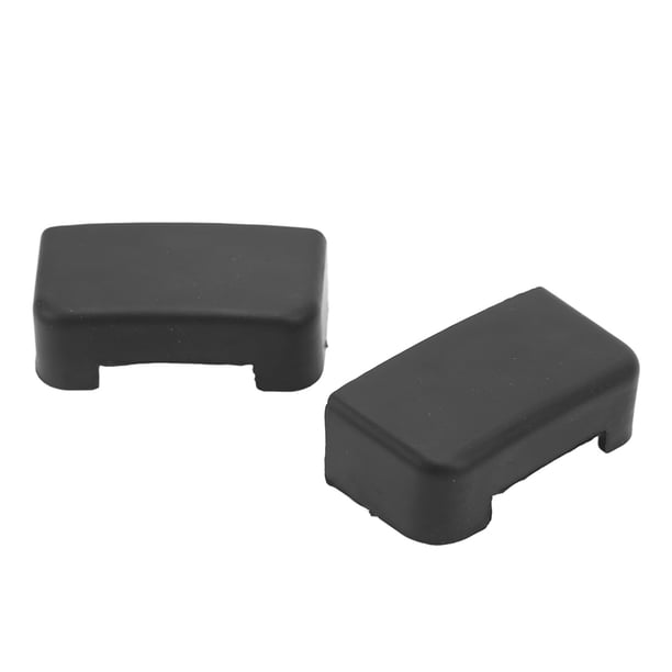 Cubierta protectora de tapón antipatadas, 4 piezas, tapón deslizante para asiento trasero, tapón de riel deslizante para asiento trasero, tapón de goma antipatadas, mejore su experiencia