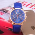 thumbnail image 4 of Reloj de mujer con correa de tres ojos Reloj de mujer de moda con romanos graduados, 4 of 6