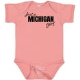 thumbnail image 3 of Inktastic Just a Michigan Born and Raised Girls Baby Bodysuit, 3 of 5