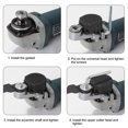 thumbnail image 2 of Angle Grinder Refit To Cutting Tool Accessories Set Wood Cutting Open Hole Shovel Nails Utility Modification Tool Set Multipurpose Household Woodworking Modification Tool Set, 2 of 8