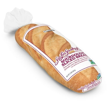San Luis Sourdough Plain Bread, 32 oz, Pre-sliced Sourdough Bread, Bag
