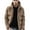 Khaki, variant on IYTR Men's Corduroy Hooded Thicken Coat Casual Thicken Down Jacket Solid Color Zipper Button Hooded Neck Jacket Long Sleeve with Pockets Khaki M