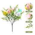 thumbnail image 6 of Qocolhg Easter Picks Faux Foam Easter Egg Picks Decorative Pastel Speckled Artificial Easter Egg Stems for Spring Easter Basket Bouquets Floral Arrangement Table Centerpiece Wreath Clearance, 6 of 6