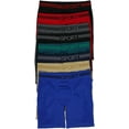 thumbnail image 3 of ToBeInStyle Men's Pack of 6 Waistband Design Long Leg Boxers - Basic Assorted - One Size, 3 of 3