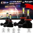 thumbnail image 1 of LED Headlight 9005 H11 Car High/Low Beam/Fog Light Bulbs 8000LM 6500K 200M lighting Range, 1 of 7