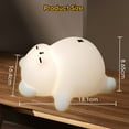 thumbnail image 4 of Sleepy Snoring Bear Night Light, Cute Bear Night Light with Snoring Sound Effect, Touch Control & Timer, Brightness & Volume Adjustable, Suitable for Breastfeeding Sleep for Kids Adults, 4 of 8