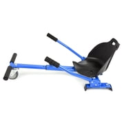 HoverTech All In One Hover Cart Attachment For Hover board - Transform your Hover board into a Go Kart with Hovercart – Blue
