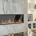 thumbnail image 3 of Litedeer Homes Electric Fireplace Insert ZEF75V Litedeer Latitude Smart linear Electric Fireplace Wifi enabled 55 inch, 3 of 5