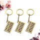 thumbnail image 1 of OHOIOLLA 3Pcs Abacus Keychains Golden Stylish Key Holder Unique Durable Key Decoration Accessory, 1 of 5