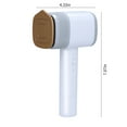 thumbnail image 3 of Electric Iron Qwtwty Iron Lint Removal 2 in 1 Fabric Shaver Mini Iron Handheld Garment Steamer, Portable Travel Iron, Fabric Lint Remover Shaver for Clothes Furniture, 3 of 7