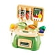 thumbnail image 5 of 30x Juego de cocina de juguete realista con habilidades motoras finas para cocinar verde, 5 of 9