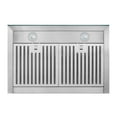 thumbnail image 3 of Broan 30 Inch Convertible Wall Mount T Style Chimney Range Hood, 450 MAX CFM, Stainless Steel - BWT2304SS, 3 of 7