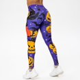 thumbnail image 4 of Kitty Loves Halloween Leggings Size: XS for Women | FIERCEPULSE, 4 of 10