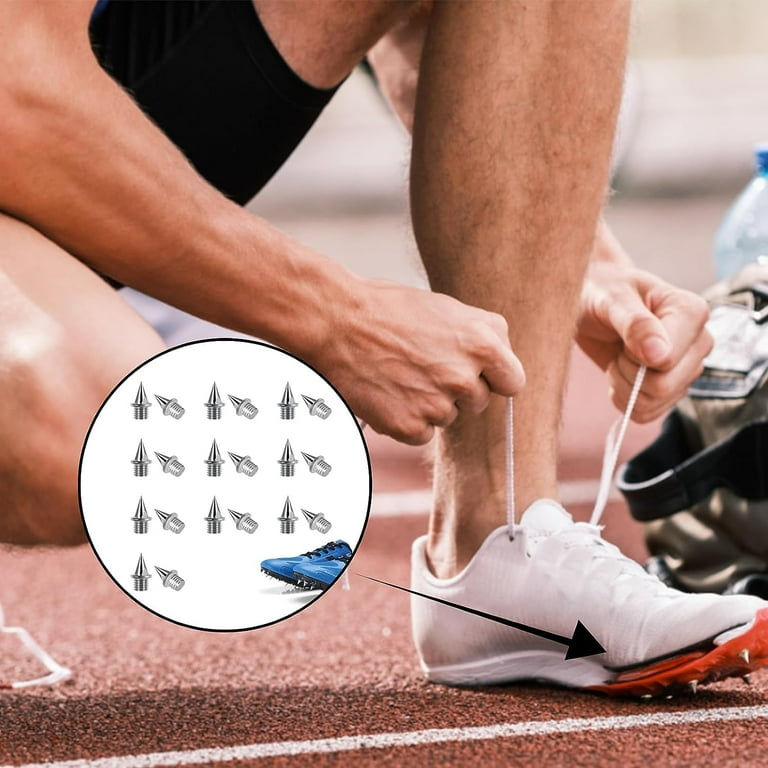 20 Pieces Cross Country Spikes, 1/4inch Track Spikes, Running