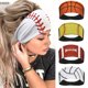 thumbnail image 2 of SMBR Super Softbol Deportes Sudor Bola Patrón Diademas Niñas Yoga Fitness Mujeres Accesorios Para El Cabello Banda De Pelo Corriendo Béisbol Hairband BR, 2 of 4