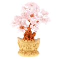 thumbnail image 2 of MERIGLARE Bonsaï Feng Shui Strass Apportant Fortune Chance Richesse Rose, 2 of 9