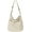 Beige, variant on Canvas Tote Bag for Women Large Hobo Crossbody Handbags Casual Shoulder Purse with Multiple Pockets