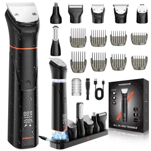 MAXGROOM 6-in-1 Dual-Speed Electric Beard Trimmer