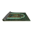 thumbnail image 2 of Ahgly Company Indoor Rectangle Persian Turquoise Blue Traditional Area Rugs, 2' x 3', 2 of 4