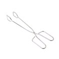 thumbnail image 5 of Stainless Steel Kitchen Tongs 30cm | Heavy Duty Cooking & BBQ Food Tongs | Heat Resistant 430 (18/0) Metal | Anti-Slip Thick Grip | Easy Clean Hanging Hole | Single Piece, 5 of 7