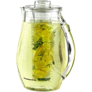 New Design+ 3.2 Qt Fruit Infuser Water Pitcher 101 Oz BPA Free Acrylic Easy  to Use Fruit Infusion Water Pitcher Large Enough to Use to Fill Multiple  Fruit Infu…