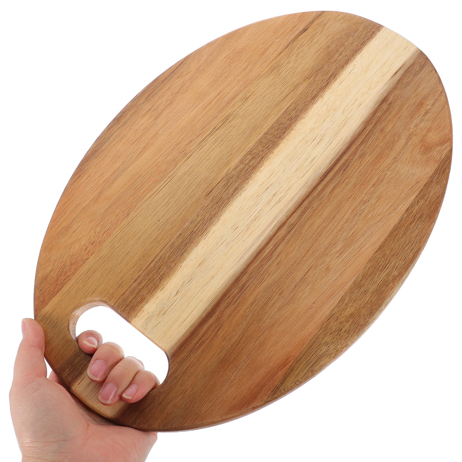 MERRYHAPY Acacia Wood Bread Cutting Board - Chopping Board for Kitchen, Outdoor Camping, and Home Use, 1 Piece