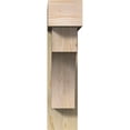 thumbnail image 2 of Ekena Millwork 8"W x 32"D x 32"H Westlake Block Rough Sawn Bracket w/ Offset Brace, Douglas Fir, 2 of 25