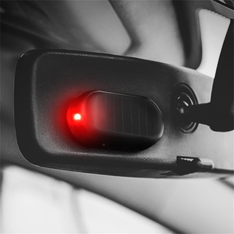 DH & JS Flashing LED Red Indicator Light – 12v Car Dummy Alarm Immobiliser Light
