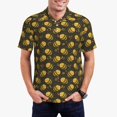 thumbnail image 5 of Wukai Cute Cartoon Bees Men’s Polo Shirts,Quick-Dry Athletic Shirt,Classic Fit Shirts-3X-Large, 5 of 8