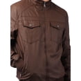 thumbnail image 5 of Ma Croix Mens Classic Motorcycle Winter Biker PU Leather Jacket S-XL, 5 of 6