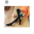 thumbnail image 5 of Luxtrada Women Thigh High Socks Polyester Knit Over the Knee Leg Warmer Tall Long Boot Socks, 5 of 6