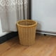 thumbnail image 3 of Cesta de ratán, cesta de almacenamiento de artículos diversos, cubo de basura, artículos diversos multiusos, cubo de basura, cubo de basura doméstico, 3 of 9