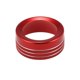 thumbnail image 1 of Engranaje Cambio Interruptor Perilla Cubierta Decoración Accesorios para Coche Rojo, 1 of 1