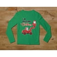 thumbnail image 4 of Santa I'm Digging Christmas Gift For Boys Toddler Kids Long sleeve T-Shirt, 4 of 6