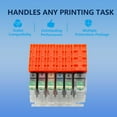 thumbnail image 6 of PGI-450XL CLI-451XL PGI450 CLI451 Ink Cartridges Compatible for Canon MG5440 5540 5640 6340 6440 6640 7140 7540 Ip7240 MX924 Inkjet Printers, Leak-Proof Design Crisp Printing, 6 of 7