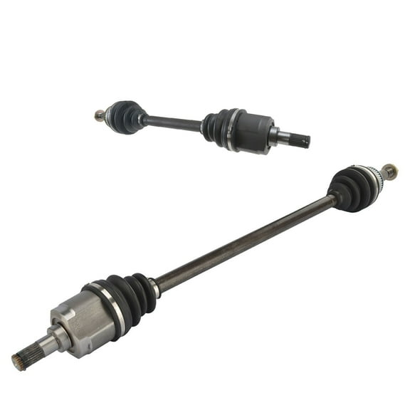 TRQ New CV Axle Shaft Assembly Pair Set 2pc for Elantra Tiburon 2.0L Auto AT CSA82547 Fits select: 2001-2006 HYUNDAI ELANTRA, 2006 KIA SPECTRA