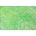 thumbnail image 4 of Karina Green Contemporary Artistic Color Splash 1'8" x 2'6" Non-Skid Accent Rug, 4 of 5