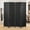 Black, variant on NiamVelo 4 Panel Wood Room Dividers Folding Privacy Screen Portable Screen Partition Wall Dividers for Home Office, Black