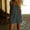 Dark Gray, variant on Women's Casual Cotton Sleeveless Romper Round Neck Button Down Wide Leg Jumpsuit White