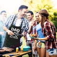thumbnail image 6 of Amhlg Grill Aprons for Men - Funny Chef Cooking Grilling BBQ Apron with 2 Pockets - Birthday, Father''s Day, Christmas Gifts for Dad, Step Dad, Father in Law, 6 of 6